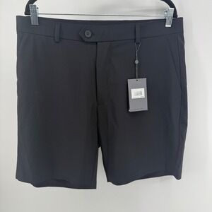 G/FORE‎ Onyx Performance Golf Shorts Mens 36 Black G4MC0P04 NWT